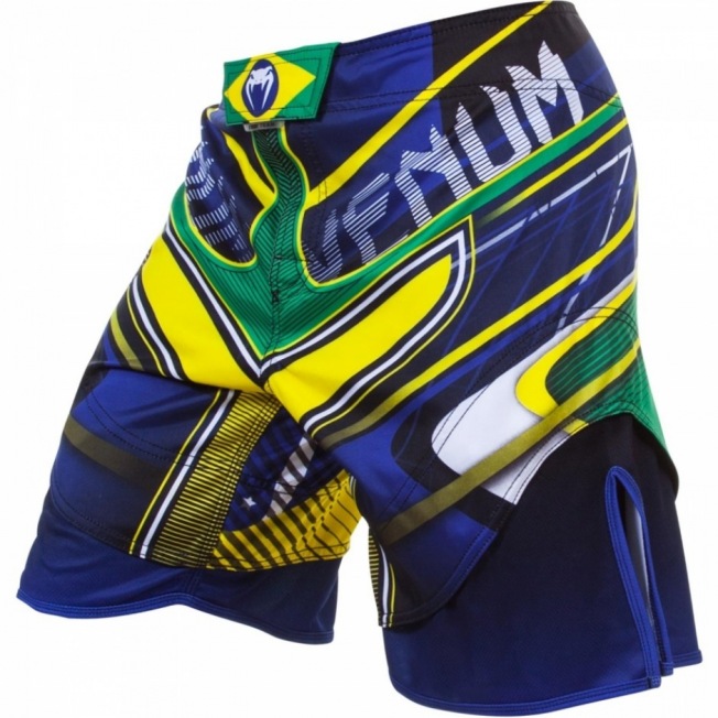 Шорты Venum Brazilian Hero - Yellow/Blue/Green