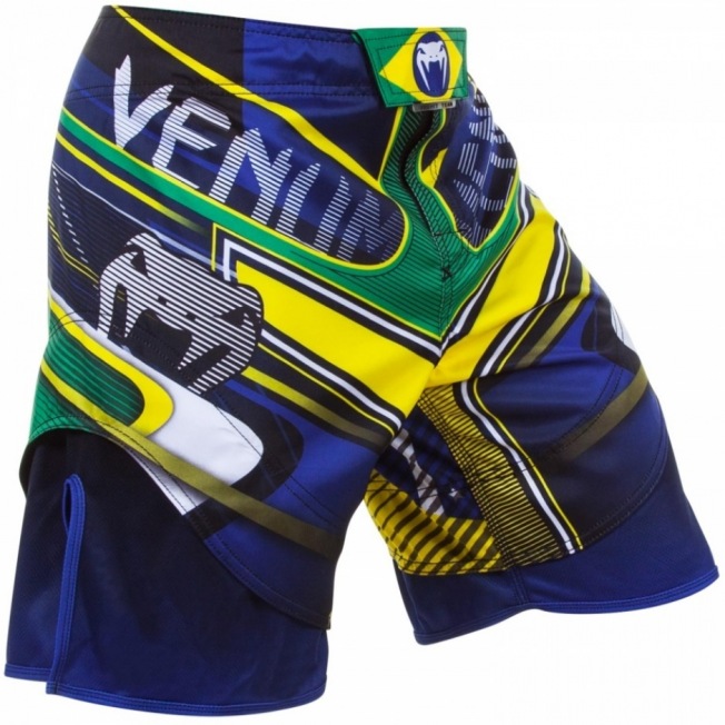 Шорты Venum Brazilian Hero - Yellow/Blue/Green | Фото 1