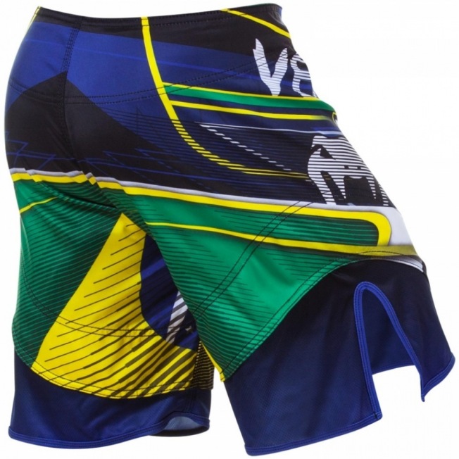 Шорты Venum Brazilian Hero - Yellow/Blue/Green | Фото 2