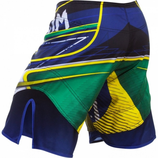Шорты Venum Brazilian Hero - Yellow/Blue/Green | Фото 3