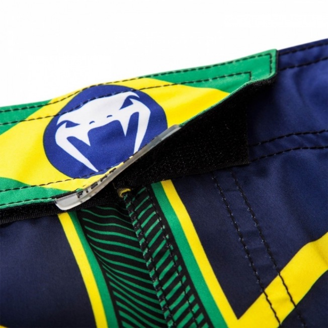 Шорты Venum Brazilian Hero - Yellow/Blue/Green | Фото 4