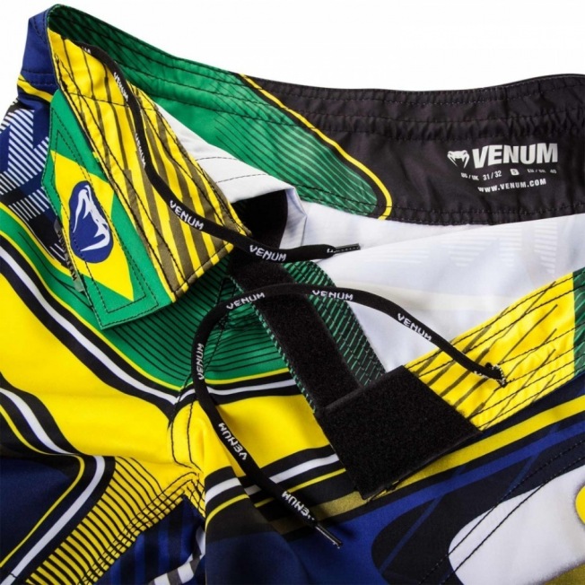 Шорты Venum Brazilian Hero - Yellow/Blue/Green | Фото 5