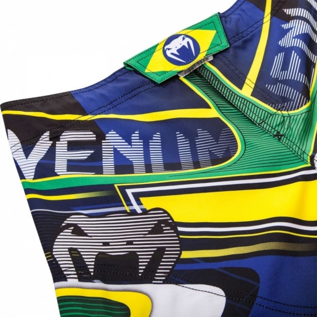 Шорты Venum Brazilian Hero - Yellow/Blue/Green | Фото 6