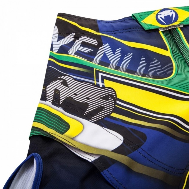 Шорты Venum Brazilian Hero - Yellow/Blue/Green | Фото 7