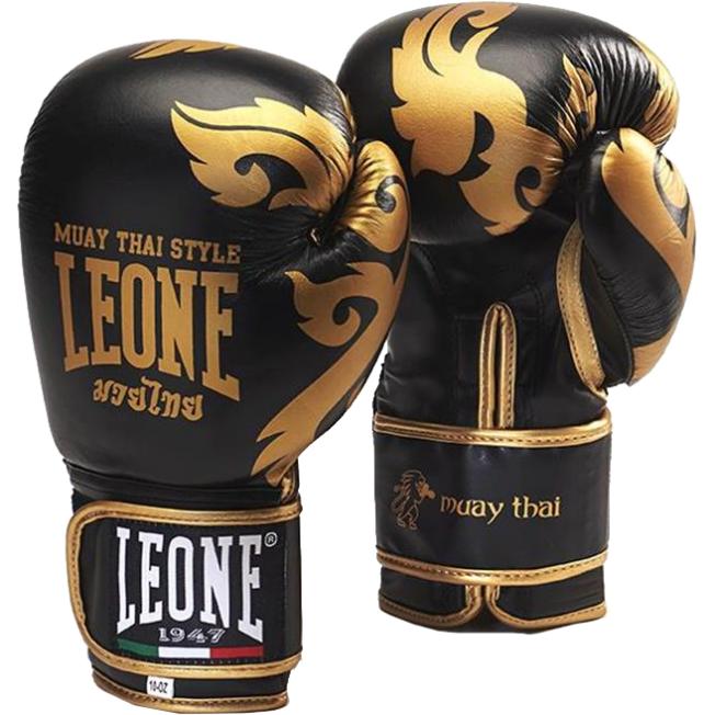 Боксерские перчатки Leone Muay Thai - Black