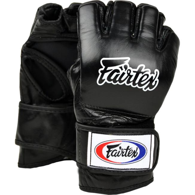 Перчатки ММА Fairtex FGV12 - Black | Фото 1