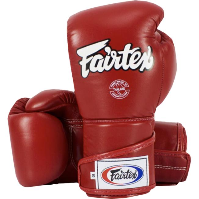 Боксерские перчатки Fairtex BGV6 - Dark Red