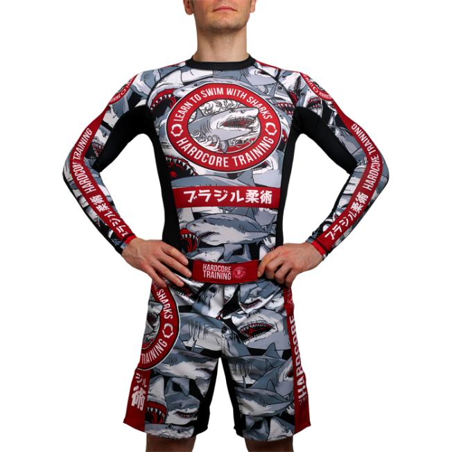 Рашгард Hardcore Training Sharks | Фото 5