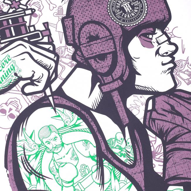 Футболка Hardcore Training Blood | Фото 3