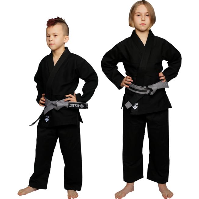 Детское ги для БЖЖ Jitsu Puro - Black