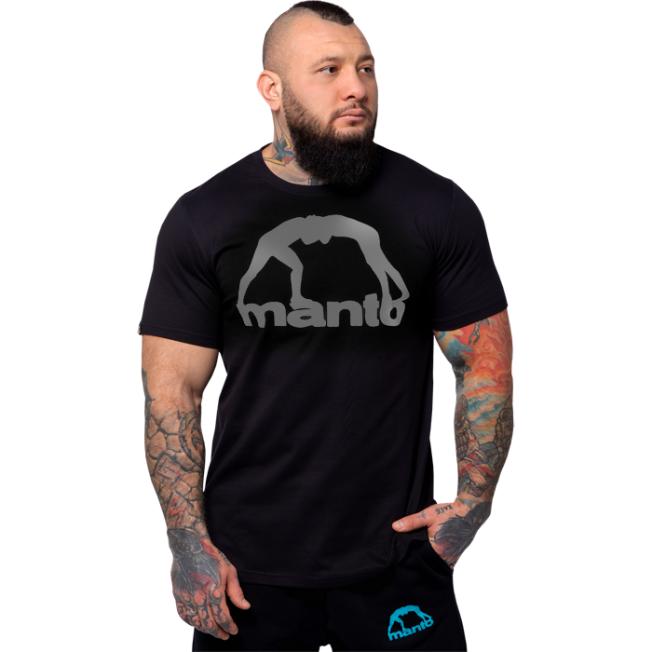 Футболка Manto Vibe - Black/Silver | Фото 1