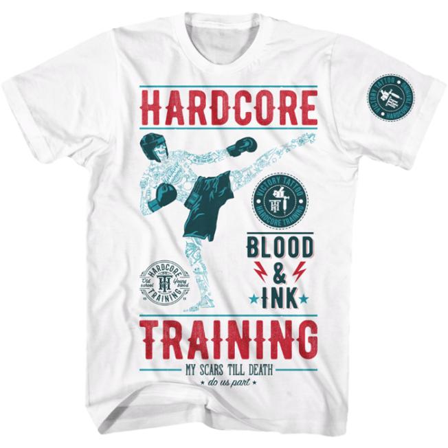 Футболка Hardcore Training Blood and Ink 1