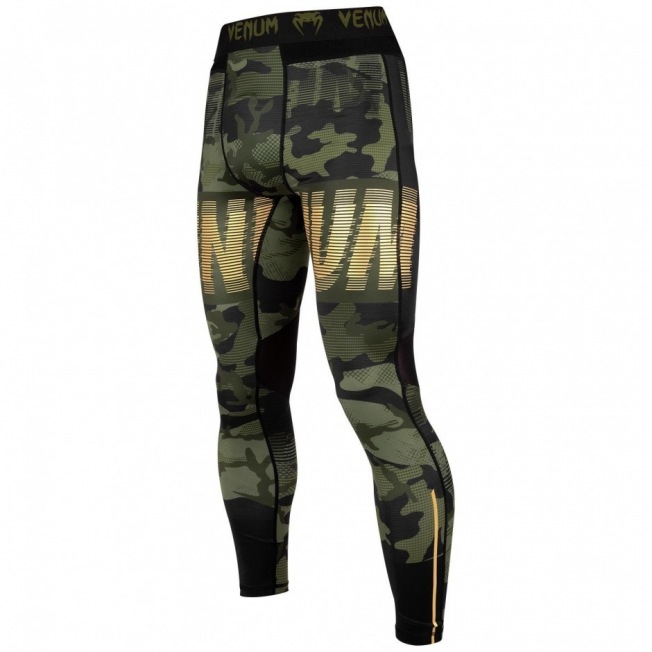 Компрессионные штаны Venum Tactical - Forest Camo/Black