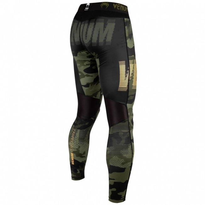 Компрессионные штаны Venum Tactical - Forest Camo/Black | Фото 2
