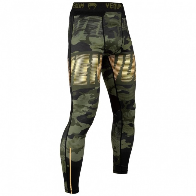Компрессионные штаны Venum Tactical - Forest Camo/Black | Фото 3