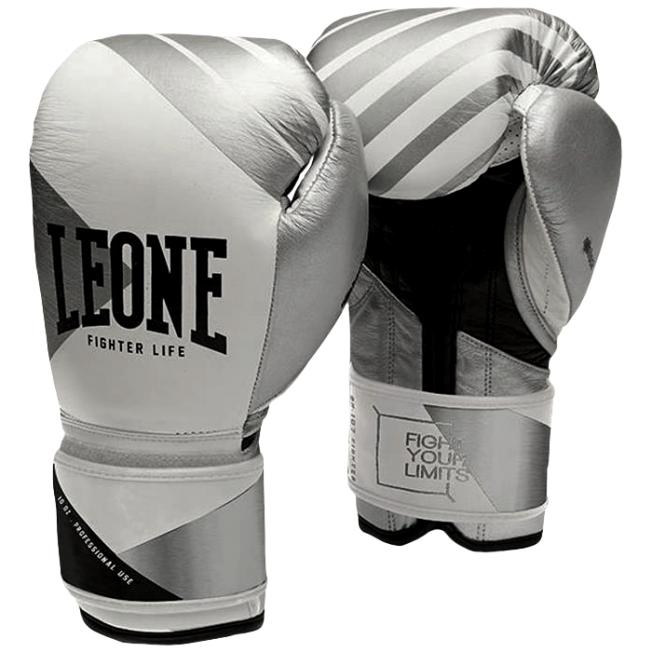 Боксерские перчатки Leone Premium - Grey