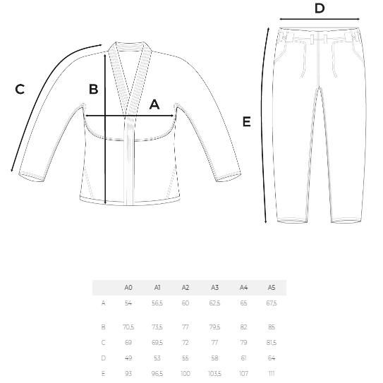 Кимоно для бжж GR1PS Primero Competition Stealth - White | Фото 5