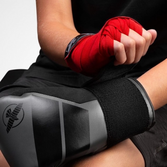 Детские боксерские перчатки Hayabusa S4 - Charcoal | Фото 5