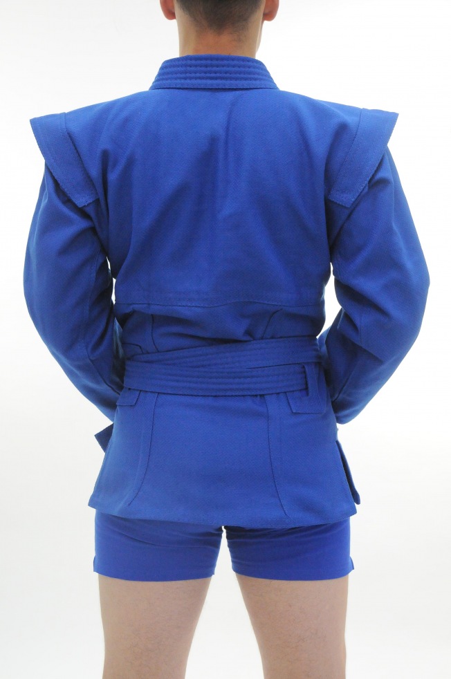 Куртка для самбо Крепыш Я Атака ВФС - Синяя | Фото 5