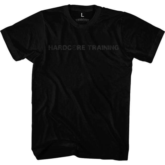 Футболка Hardcore Training Basic - Black/Black