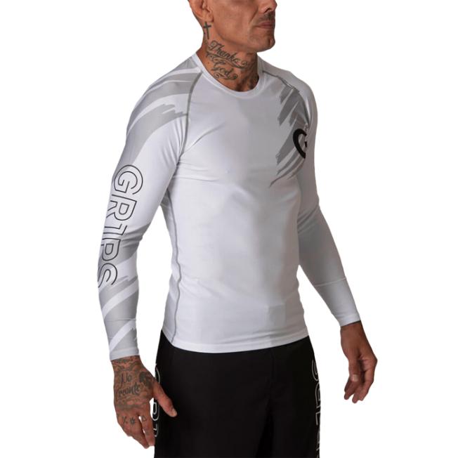 Рашгард Gripss Ranked - White | Фото 1