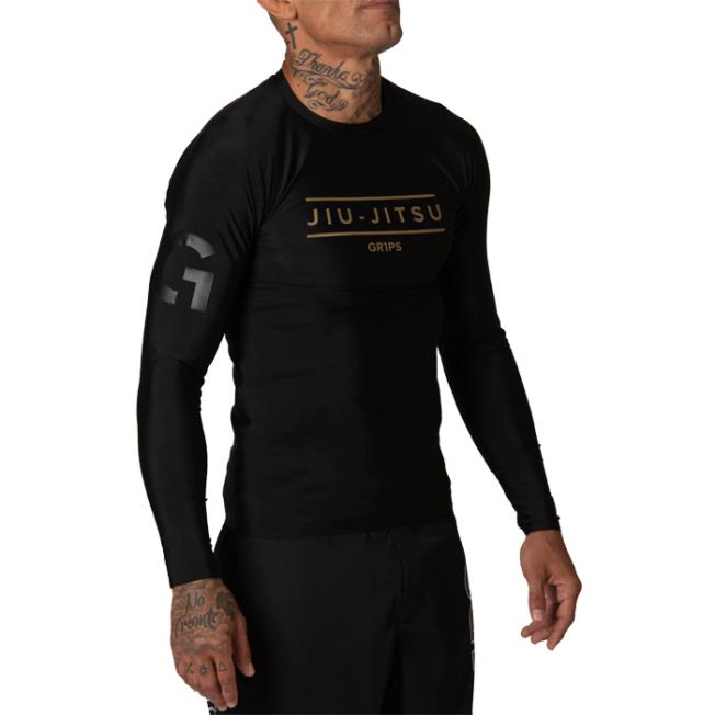 Рашгард Grips Armadura Pro High-Compression - Black/Gold | Фото 3