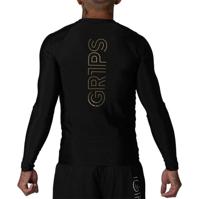Рашгард Grips Armadura Pro High-Compression - Black/Gold | Фото 4