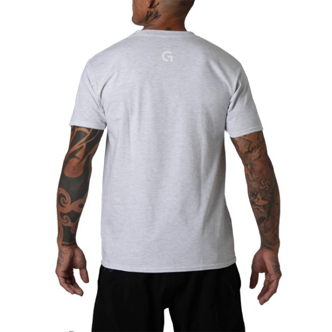 Футболка Grips BJJ Ash - Grey/White | Фото 2