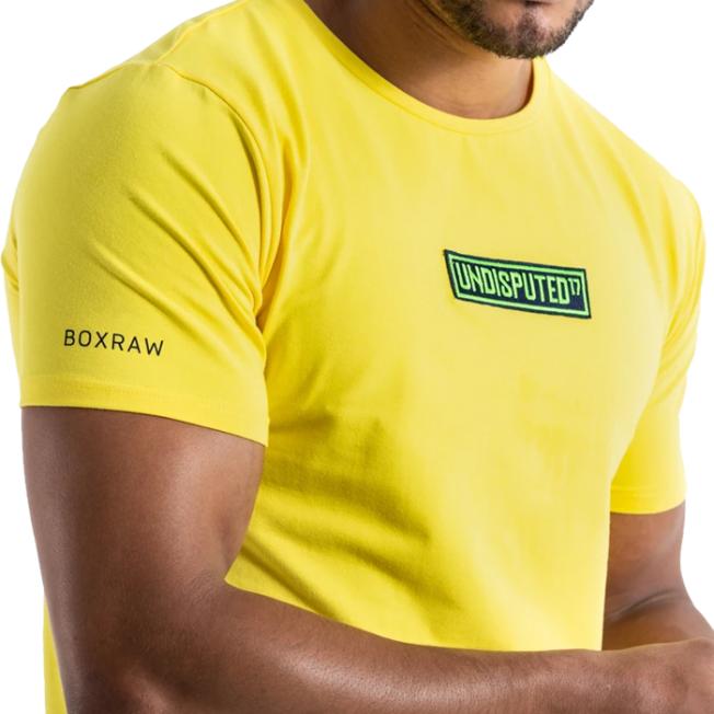 Футболка BoxRaw Undisputed17 - Yellow | Фото 1