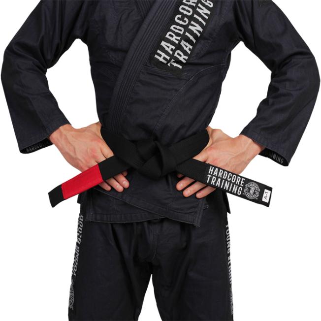 Пояс для кимоно Hardcore Training Premium - Black | Фото 1