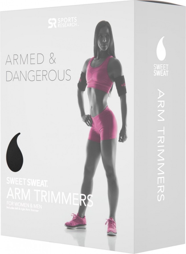 Термопояс на руки Sweet Sweat - Розовый (2 шт.) | Фото 2