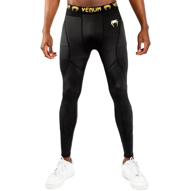 Компрессионные штаны Venum G-Fit - Black/Gold