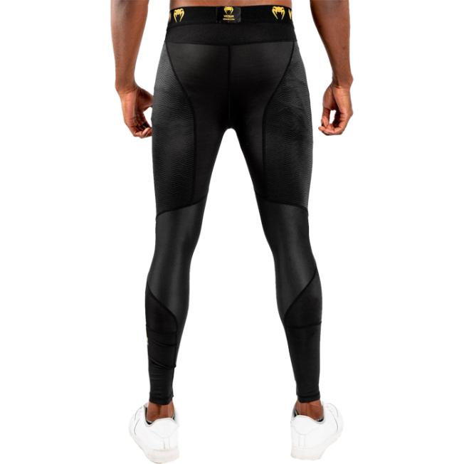 Компрессионные штаны Venum G-Fit - Black/Gold | Фото 2