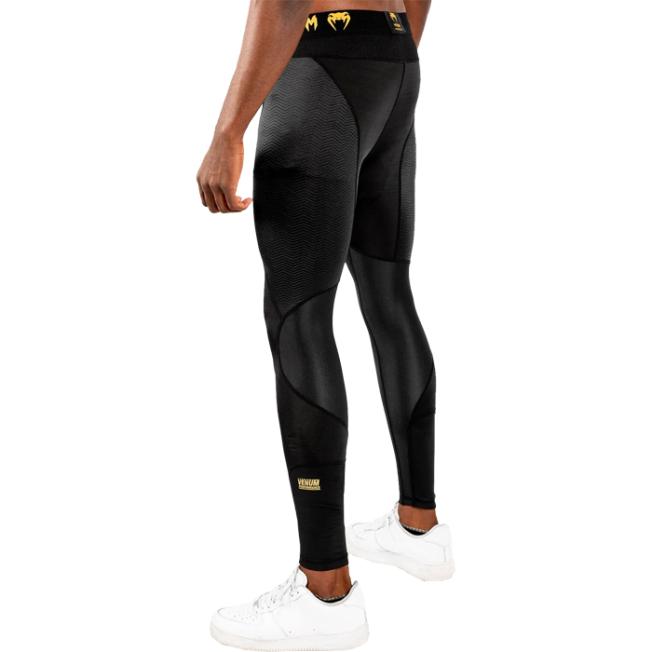 Компрессионные штаны Venum G-Fit - Black/Gold | Фото 3