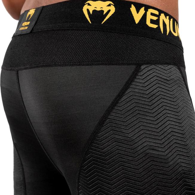 Компрессионные штаны Venum G-Fit - Black/Gold | Фото 7