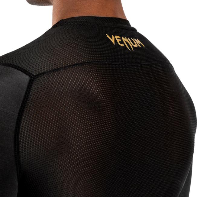 Рашгард Venum G-Fit LS - Black/Gold | Фото 4