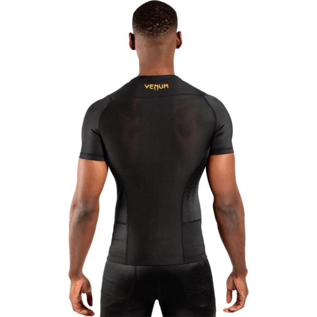 Рашгард Venum G-Fit SS - Black/Gold | Фото 2