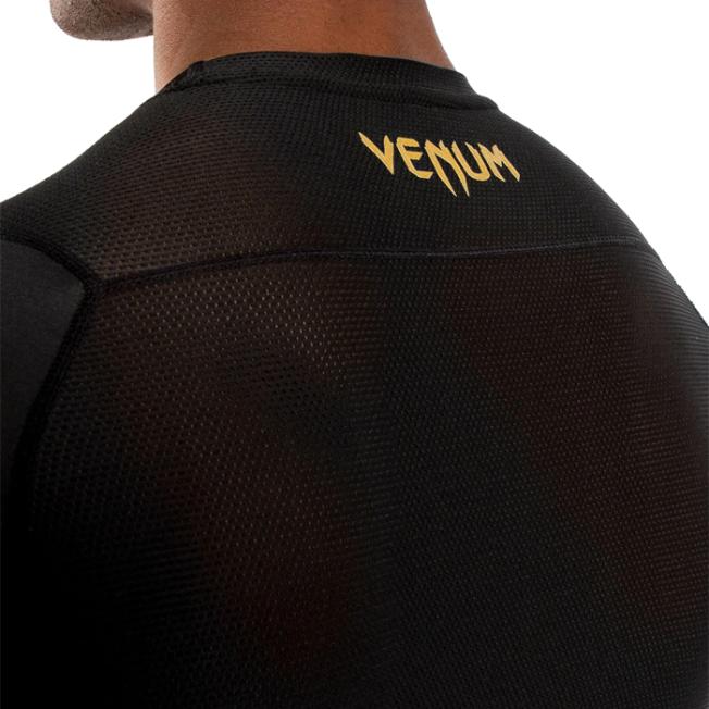 Рашгард Venum G-Fit SS - Black/Gold | Фото 4