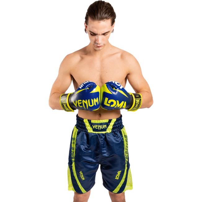 Боксёрские шорты Venum x Loma Origins - Blue/Yellow | Фото 7