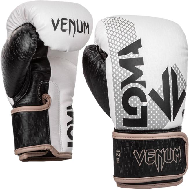 Боксерские перчатки Venum x Loma Arrow - Black/White