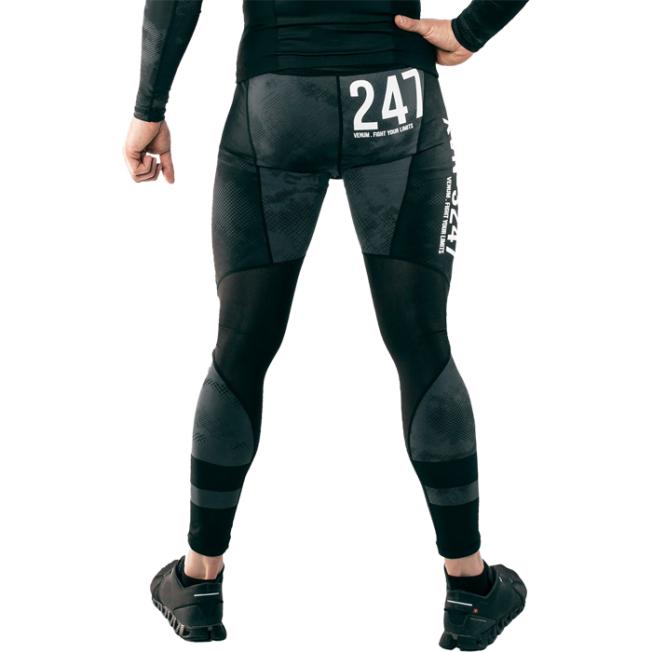 Компрессионные штаны Venum Sky247 - Black/Grey | Фото 3