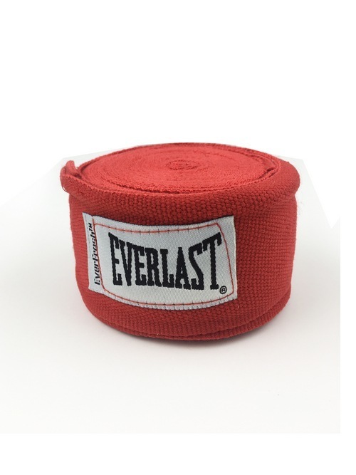 Бинты для бокса Everlast Elastic - Красный (2.5m)