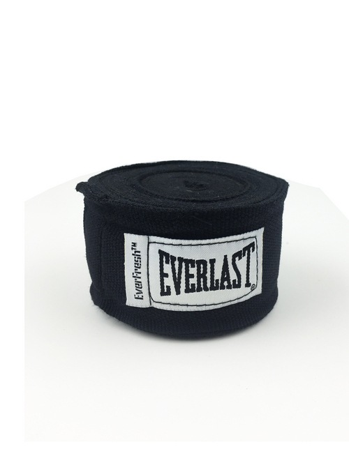 Бинты для бокса Everlast - Черный (3.5m)