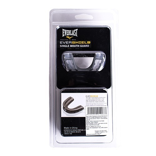 Капа боксерская Everlast EverShield 1-челюстная - Сер/Прозрач | Фото 2