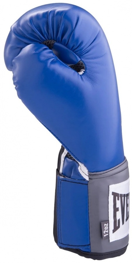 Боксерские перчатки Everlast PU Pro Style Anti-MB - Синий | Фото 1