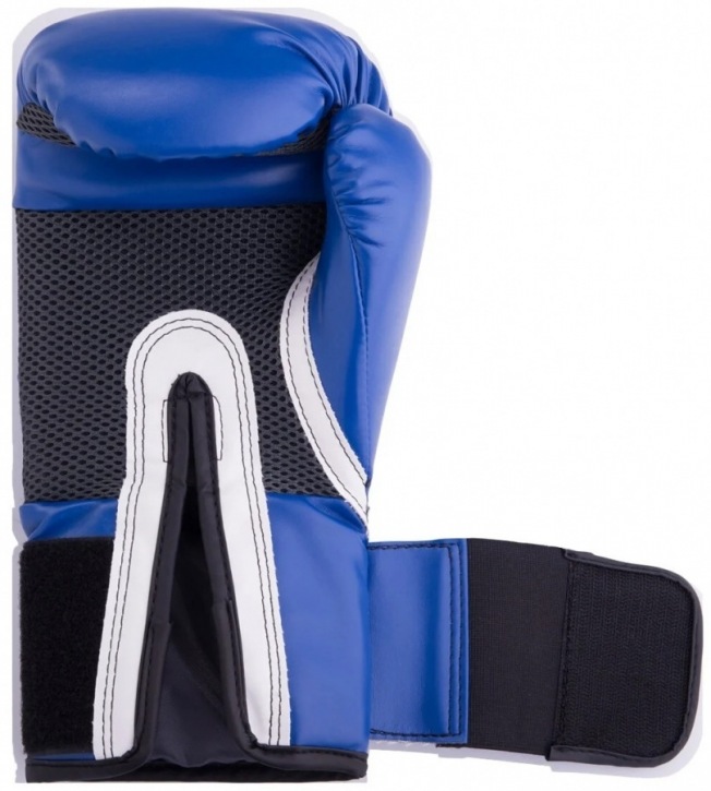Боксерские перчатки Everlast PU Pro Style Anti-MB - Синий | Фото 3
