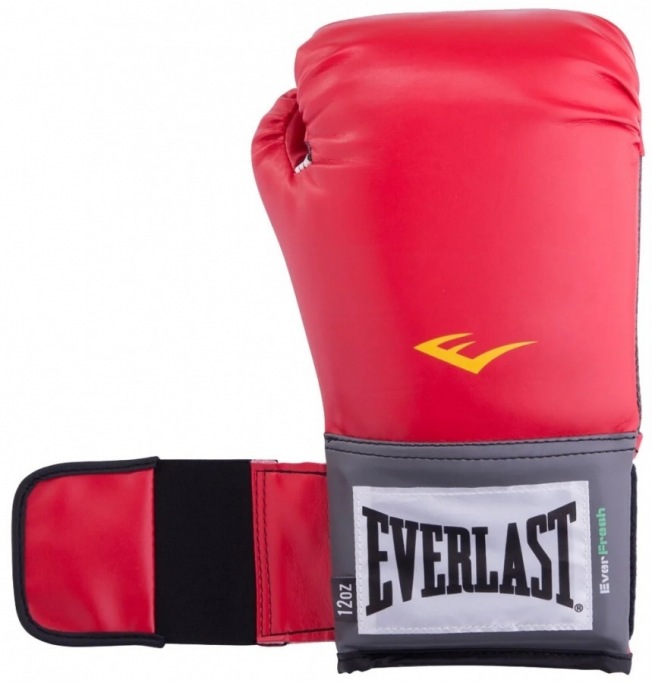 Боксерские перчатки Everlast PU Pro Style Anti-MB - Красный | Фото 1