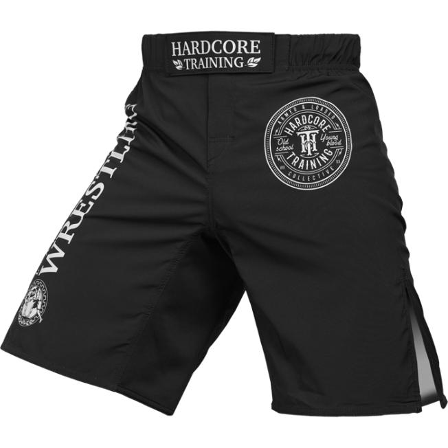 Шорты ММА Hardcore Training Wrestling - Black | Фото 1