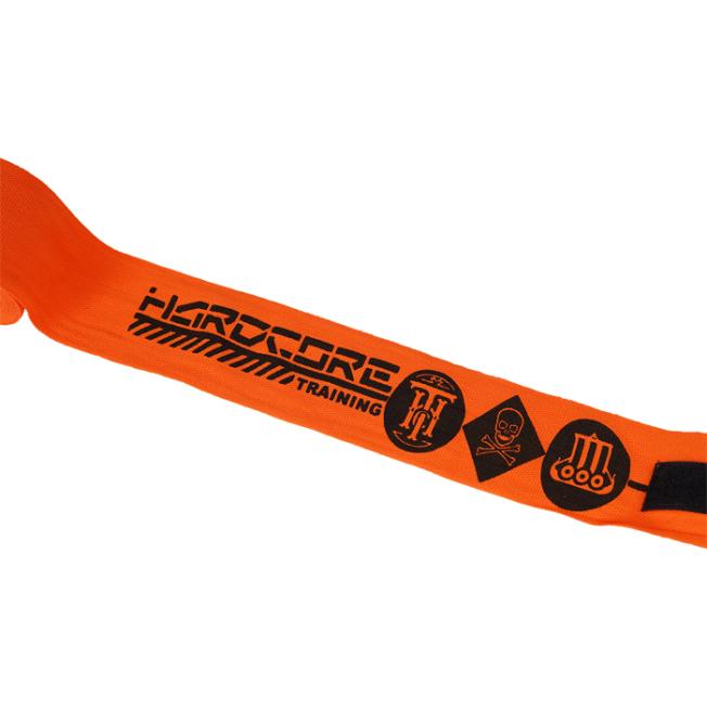 Боксерские бинты Hardcore Training Viking`s Path - Orange (3.5m) | Фото 1
