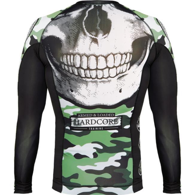 Рашгард Hardcore Training Fear Zone Green Camo | Фото 2